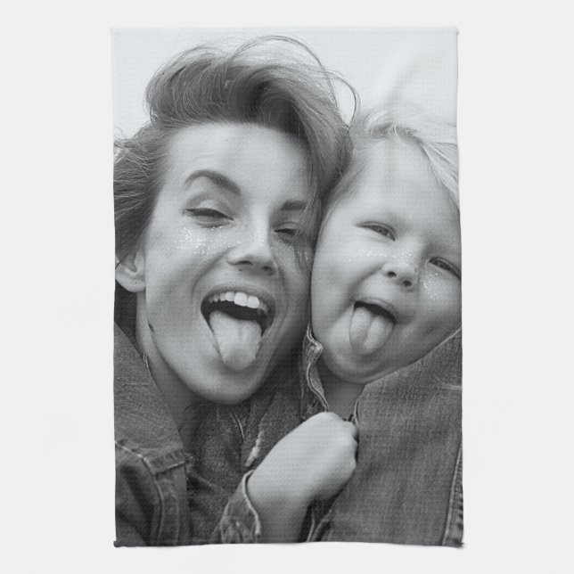 Create Your Own Photo Custom Pic DIY Tea Towel (Vertical)