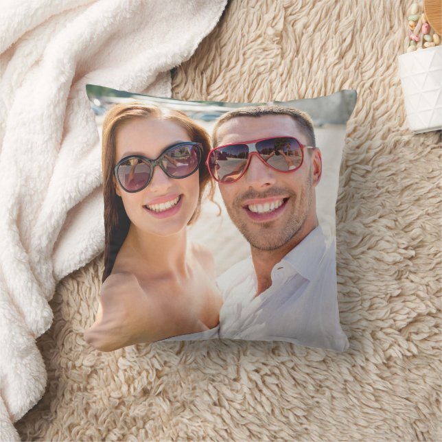 Create Your Own Photo Custom Pic Double Sided Cushion (Blanket)