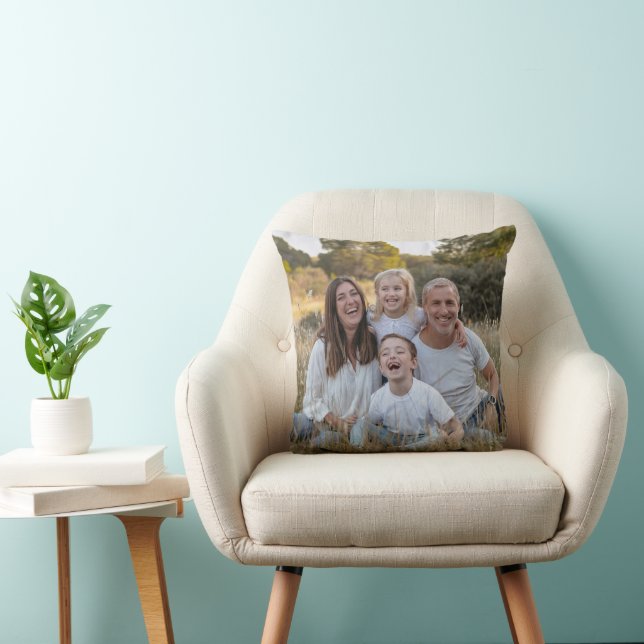 Create Your Own Photo Custom Pic Double Sided Cushion (Chair)