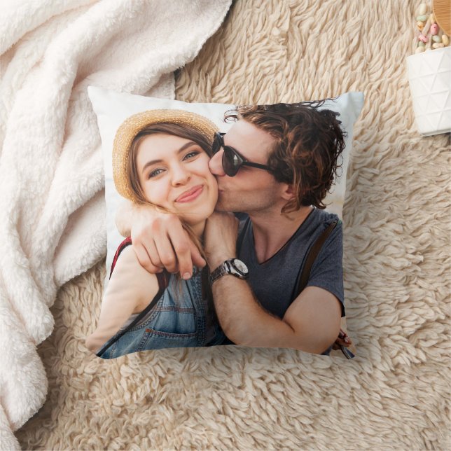 Create Your Own Photo Custom Pic Double Sided Cushion (Blanket)