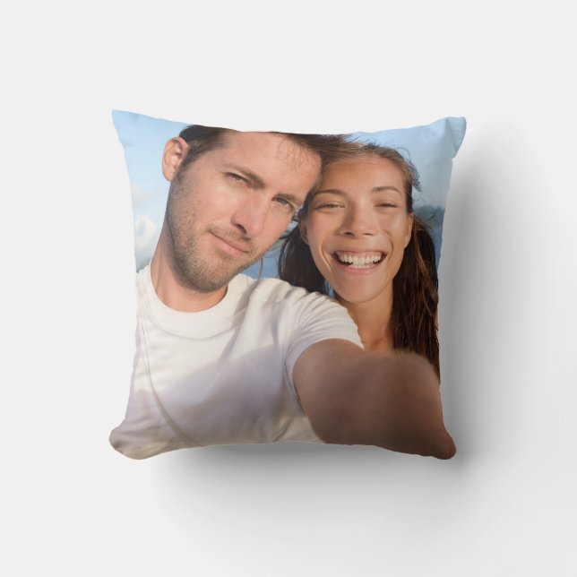 Create Your Own Photo Custom Pic Double Sided Cushion (Front)