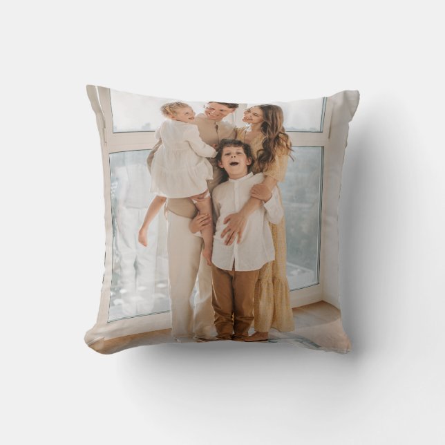 Create Your Own Photo Custom Pic Double Sided Cushion (Front)
