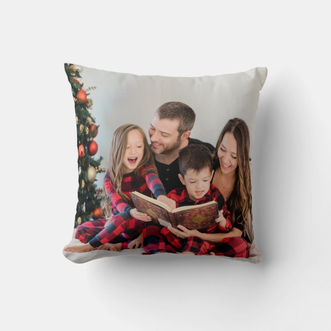 Create Your Own Photo Custom Pic Double Sided Cushion (Front)