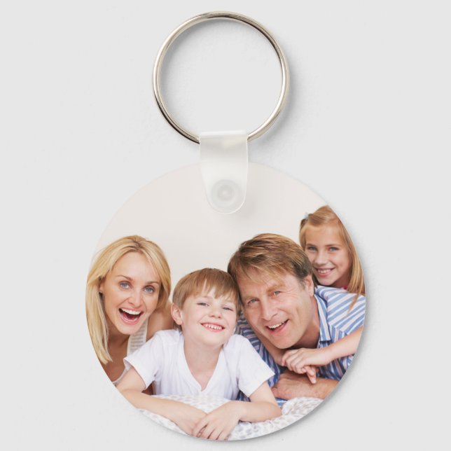 Create Your Own Photo Custom Pic Double Sided Key Ring (Front)