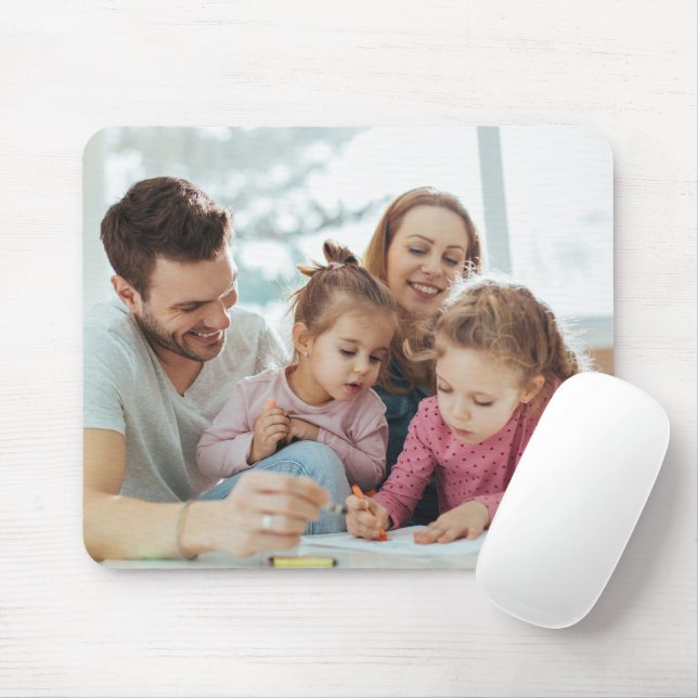 Create Your Own Photo Custom Pic Double Sided Mouse Pad (With Mouse)