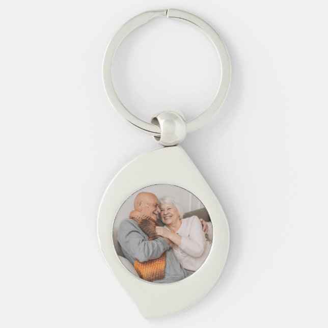 Create Your Own Photo Custom Pic Key Ring (Front)