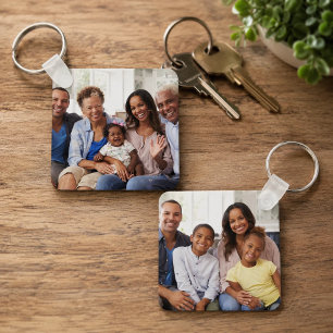 Create Your Own Photo Custom Pic Two Photo 2 Sided Key Ring