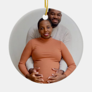 Create Your Own Photo Custom Picture Ceramic Ornament