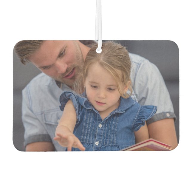 Create Your Own Photo Custom Picture DIY  Car Air Freshener (Front)