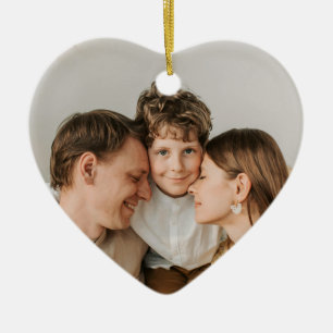 Create Your Own Photo Custom Picture DIY Ceramic Ornament