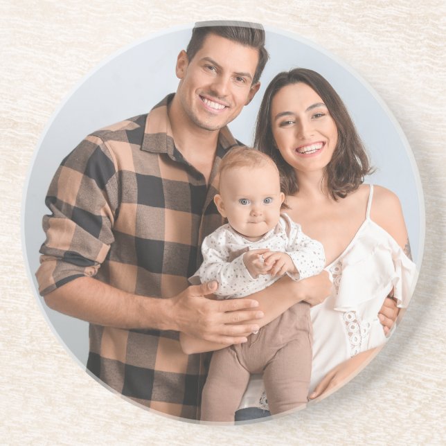 Create Your Own Photo Custom Picture DIY  Coaster (Front)