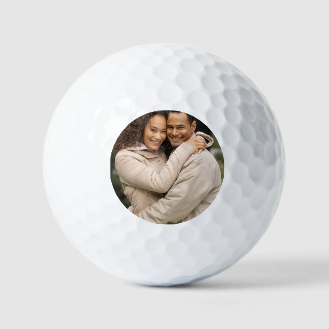 Create Your Own Photo Custom Picture DIY Golf Balls (Front)