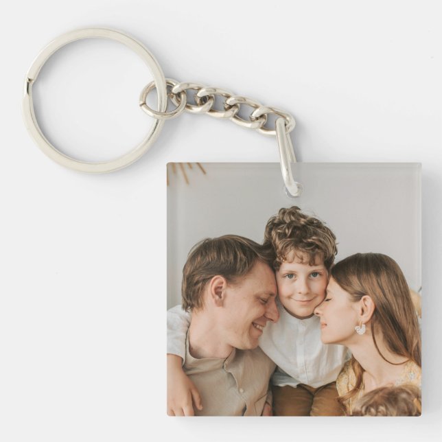 Create Your Own Photo Custom Picture DIY  Key Ring (Front)