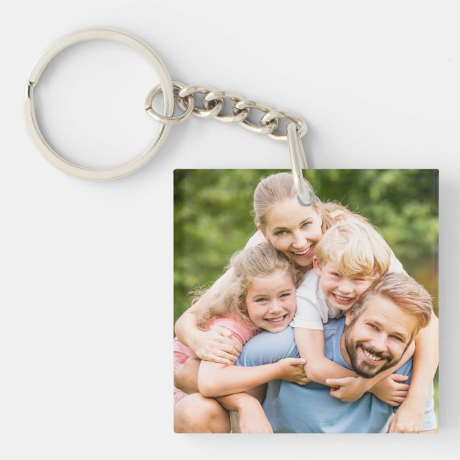 Create Your Own Photo Custom Picture DIY Key Ring (Front)