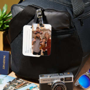 Create Your Own Photo Custom Picture DIY Luggage Tag