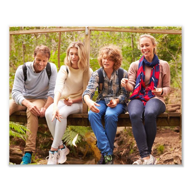 Create Your Own Photo Custom Picture DIY Print (Front)