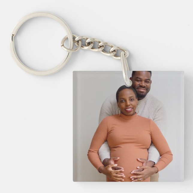 Create Your Own Photo Custom Picture Key Ring (Front)