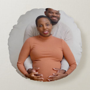Create Your Own Photo Custom Picture Round Cushion