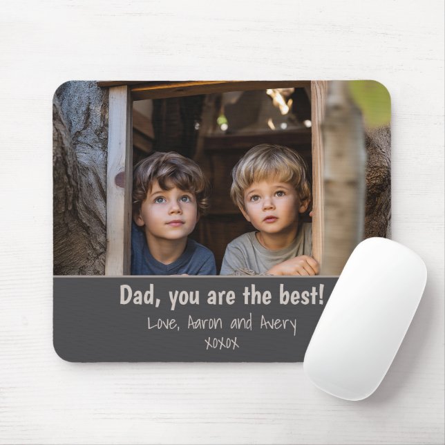 Create Your Own Photo Dad Mouse Pad (With Mouse)