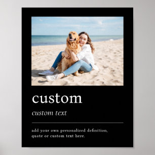 Create Your Own Photo Definition Poster