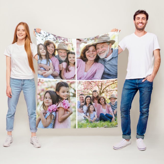Create your Own Photo Fleece Blanket (In Situ)