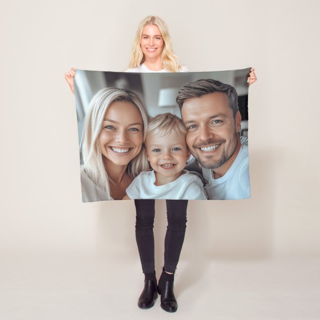 Create Your Own Photo Fleece Blanket (In Situ)