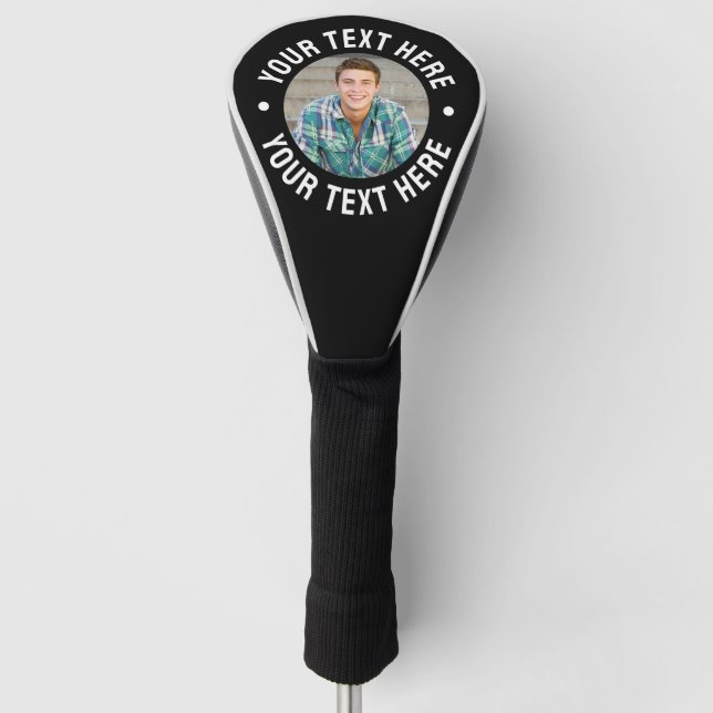 Create your Own Photo Golf Head Cover (Front)
