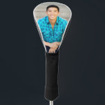 Create your Own Photo Golf Head Cover<br><div class="desc">Personalized Photo Golf Head Cover. This custom golf head cover features your own photo printed on a removable patch, adding a personal touch to your clubs. Whether it’s a favorite family photo, a funny picture of a friend, a snapshot of someone golfing, or a pet for a dog dad or...</div>