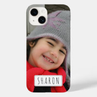 Create your own photo iPhone case with name