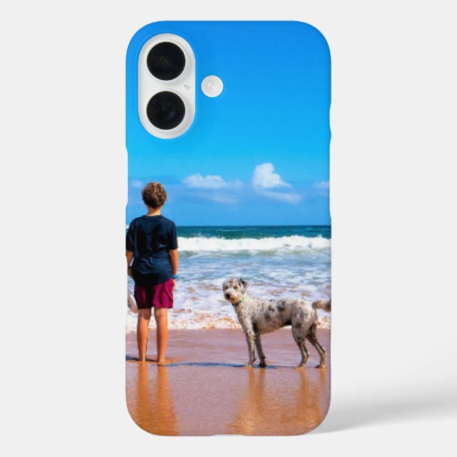 Create Your Own Photo iPhone Case with Pet (Back)