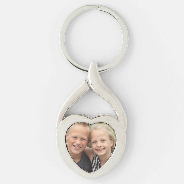 Create Your Own Photo Key Ring (Front)