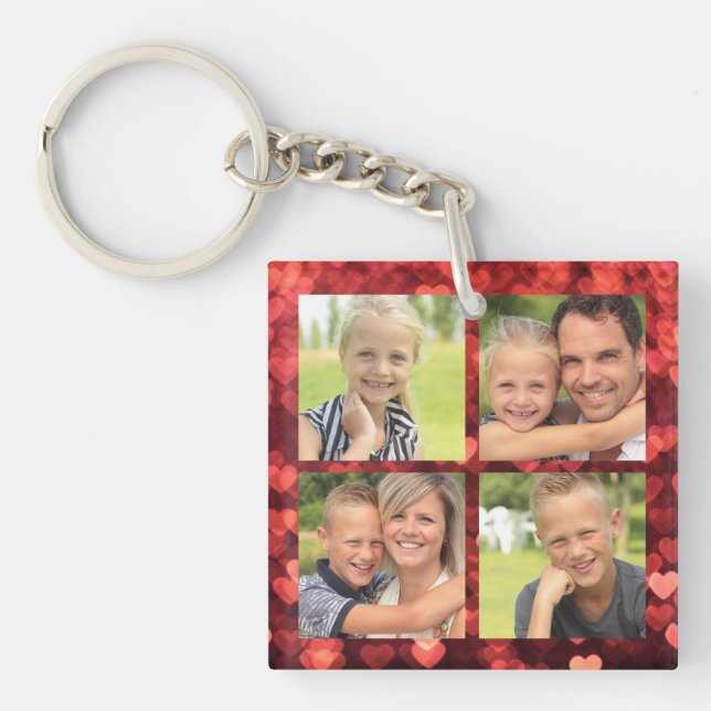 Create Your Own Photo Key Ring (Front)