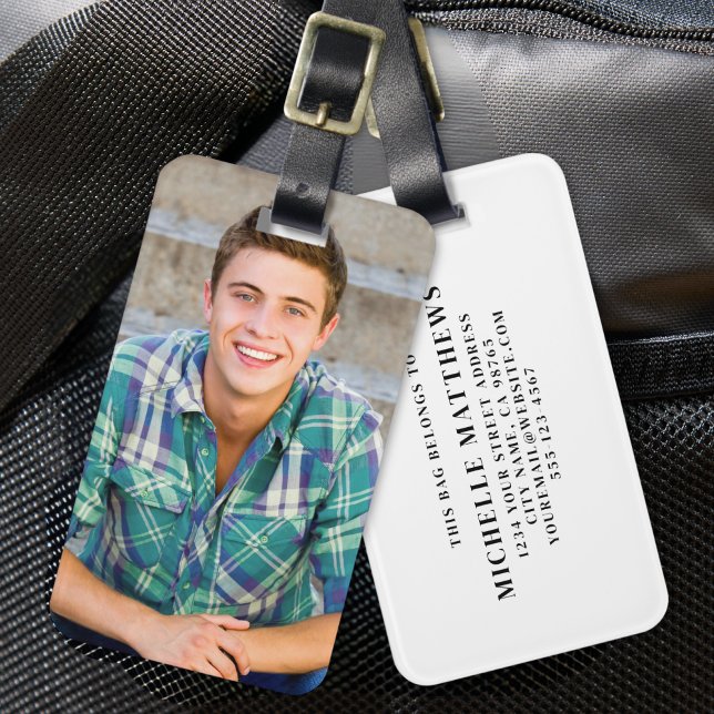 Create your Own Photo Luggage Tag (Create your Own Photo Luggage Tag)