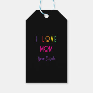 create your own photo mom gift tags