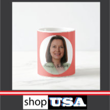 Create Your Own Photo Mug 📸 Custom Monogram