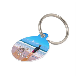 Create Your Own Photo Name Pet ID Tag Personalized