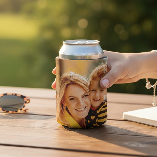 Create Your Own Photo Personalised Custom Can Cooler (Creator Uploaded)