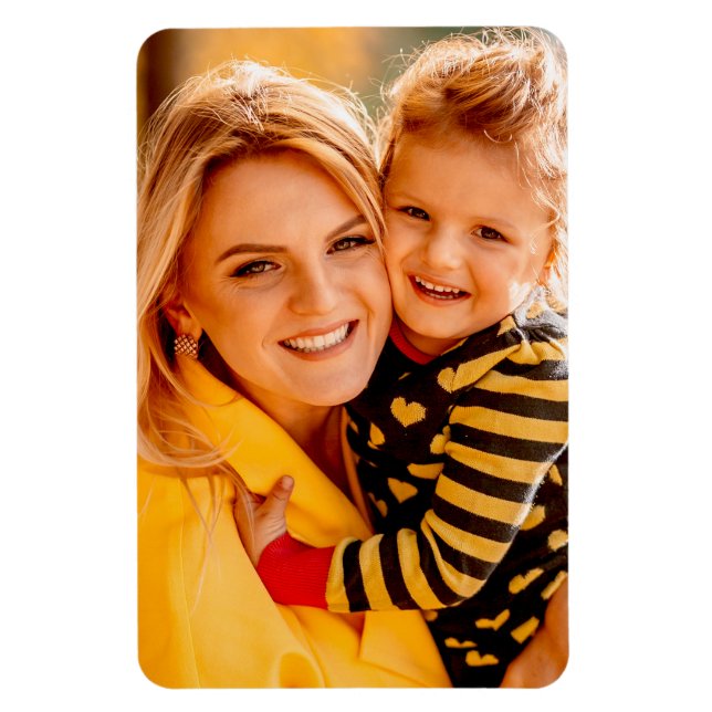 Create Your Own Photo Personalised Custom Magnet (Vertical)