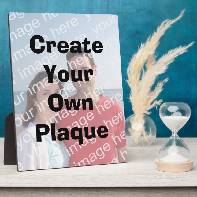 Create Your Own Photo Plaque (Side)