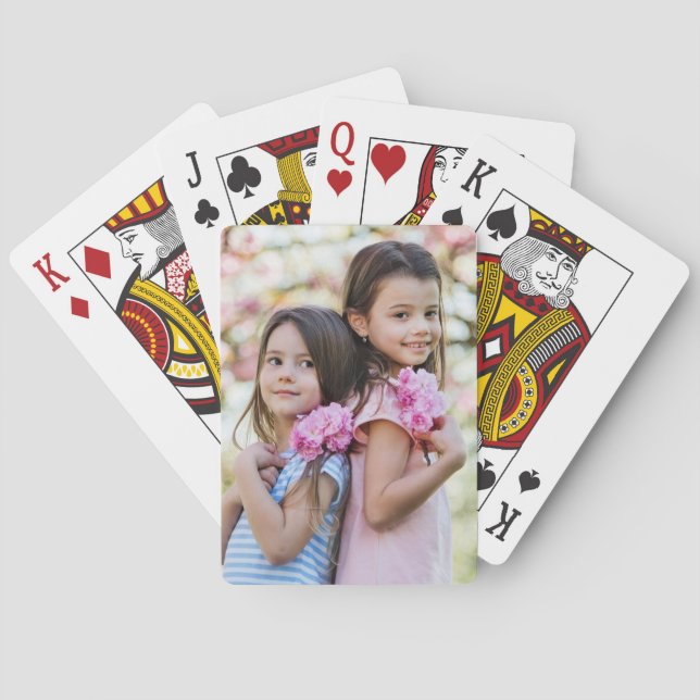 Create your Own Photo Playing Cards (Back)