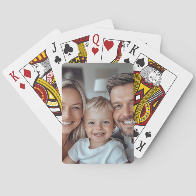 Create Your Own Photo Playing Cards (Back)