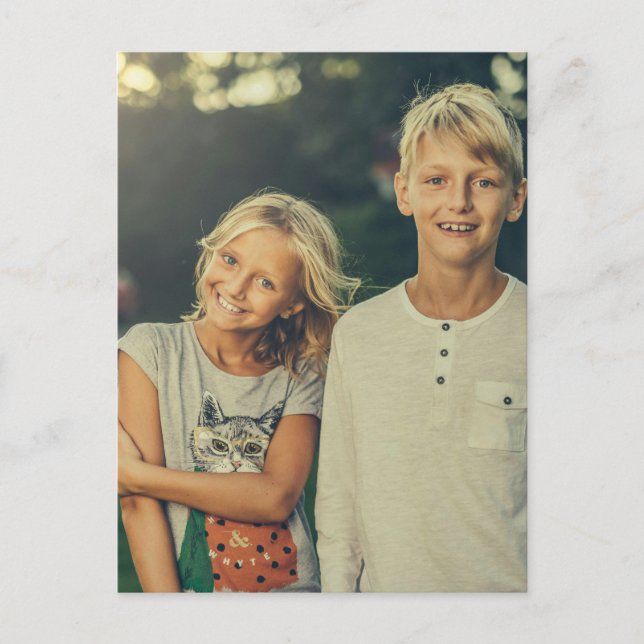 Create Your Own Photo Postcard (Front)