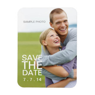 Create Your Own Photo Save the Date Magnets