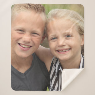 Create Your Own Photo Sherpa Blanket