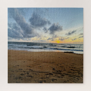 Create Your Own Photo Simple Modern sun rice Jigsaw Puzzle