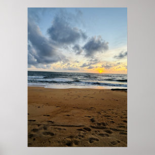 Create Your Own Photo Simple Modern sun rice Poster