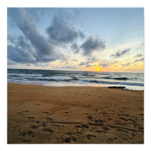 Create Your Own Photo Simple Modern sun rice Print