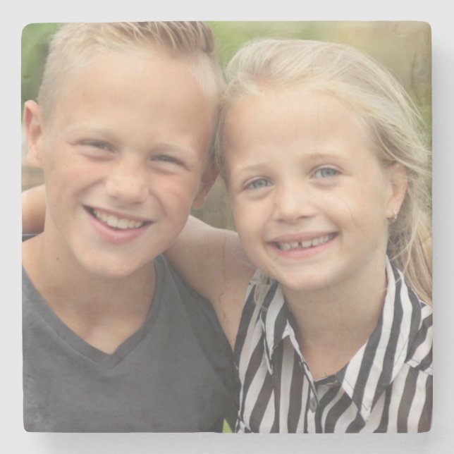 Create your own Photo Stone Coaster (Front)