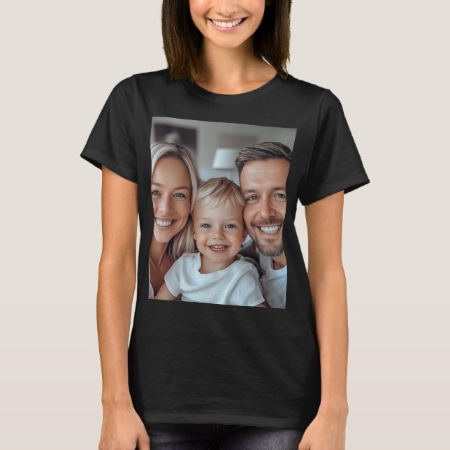 Create Your Own Photo T-Shirt (Front)