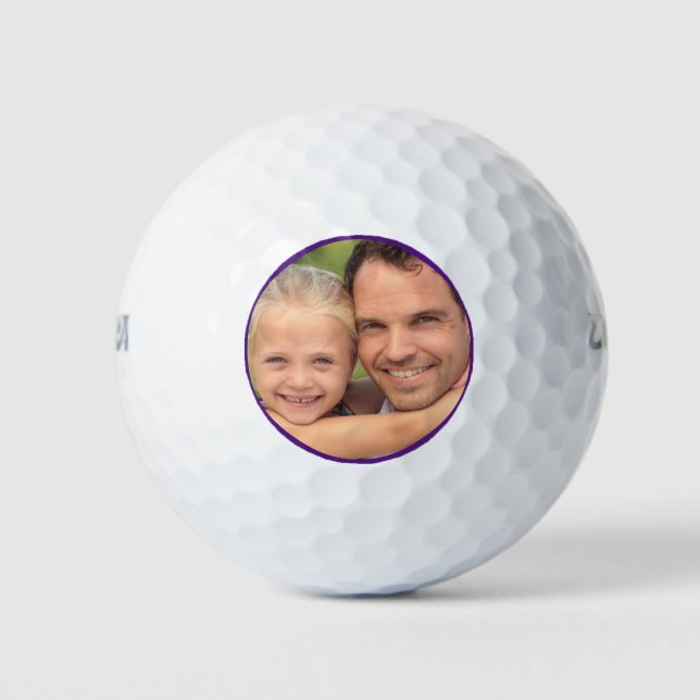 Create Your Own Photo Tamplate Golf Balls (Front)